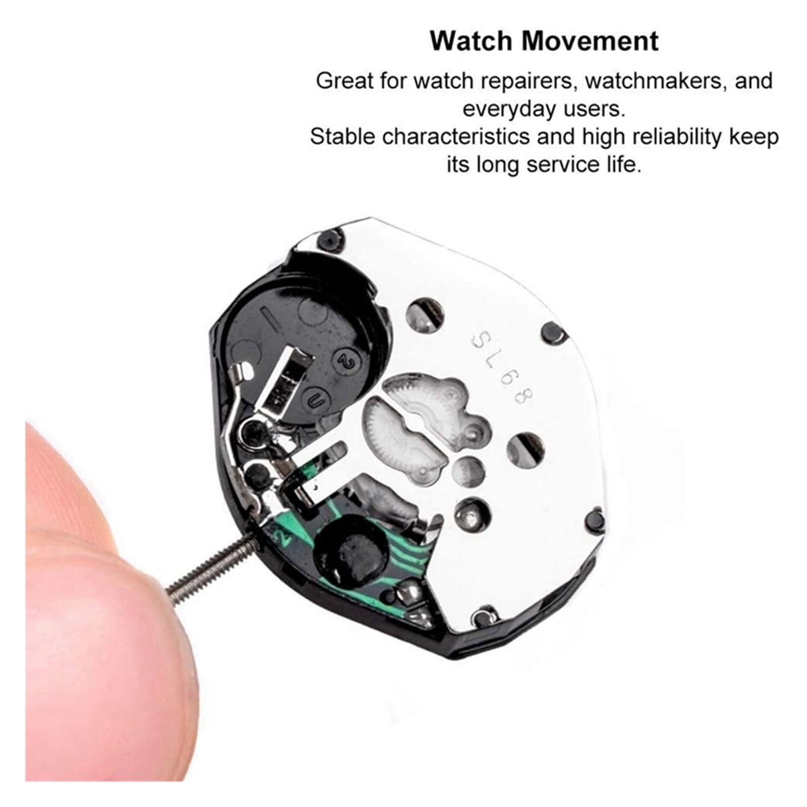 Mecanismo De Reloj, 10 Piezas De Accesorios para Reparación De Mecanismos De Relojes De Cuarzo