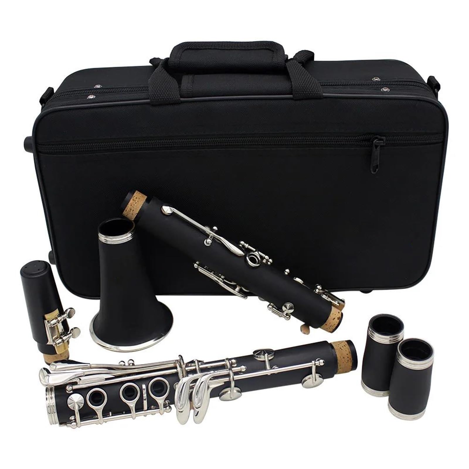 Buffet Clarinetto Professionale Clarinetto In Sib Clarinetto In Sib Strumento Clarinetto 17 Tasti Con Ance Per Clarinetto Accessori(C)