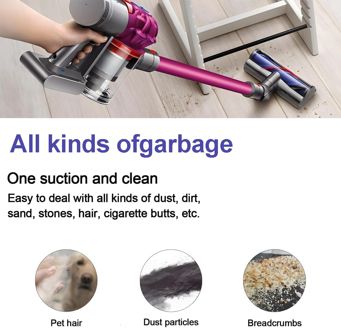 Tête de Brosse pour Dyson V7 V8 V10 V11 V15 SV10 SV11 SV12 SV14, Brosse électrique, Motorhead Remplacement Brosse Dyson, Brosse Motorisée Pour Tapis et Sols Durs et Coins étroits (FR)