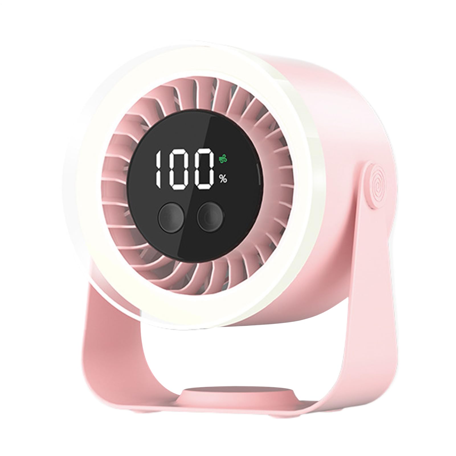 Ventilateur de bureau USB rechargeable silencieux à 10 vitesses pour camping-car