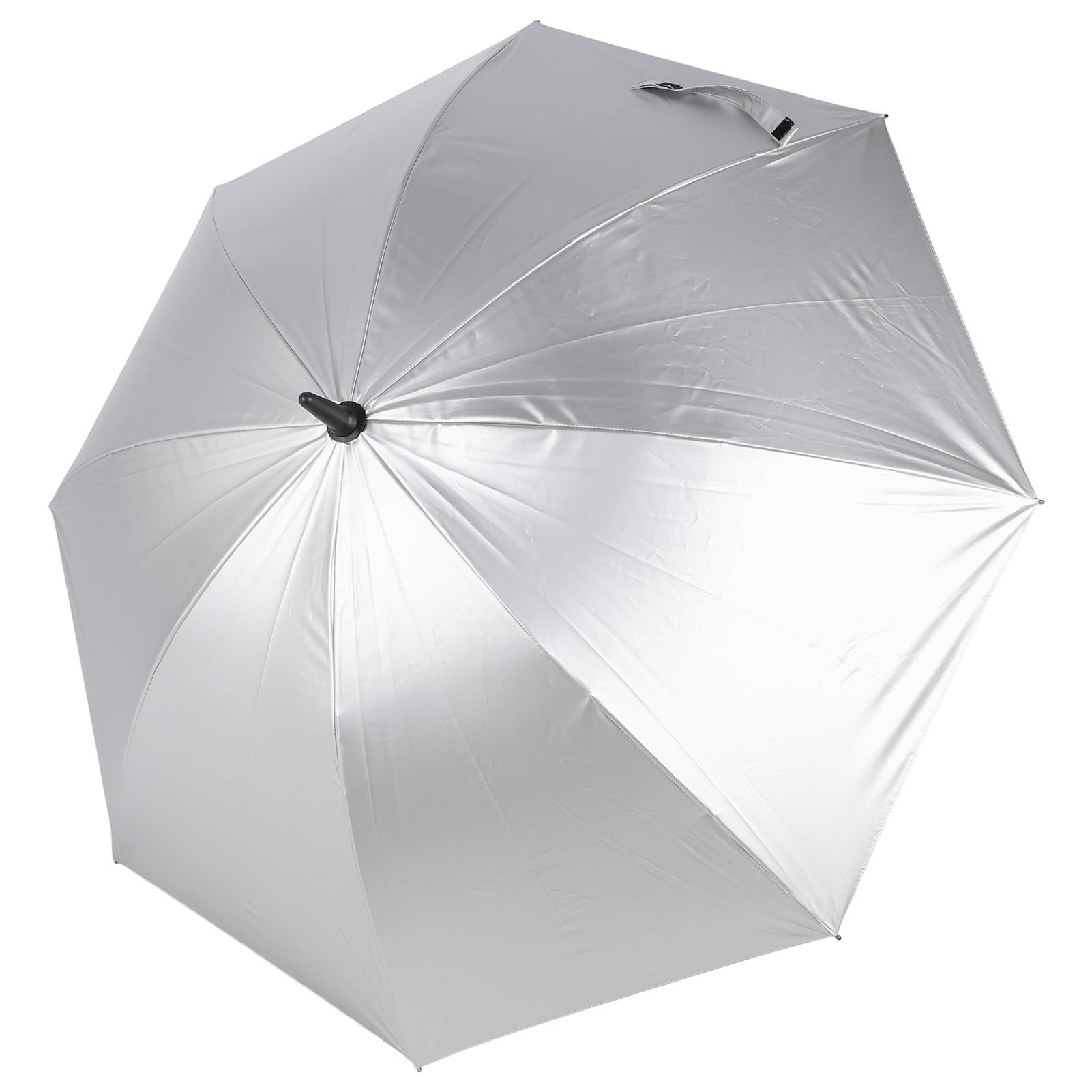 CHICIRIS Paraguas Recargable con Ventilador, Protección contra el Sol y la Lluvia, Ligero y Compacto para Viajes, 32,7x41,3 Pulgadas