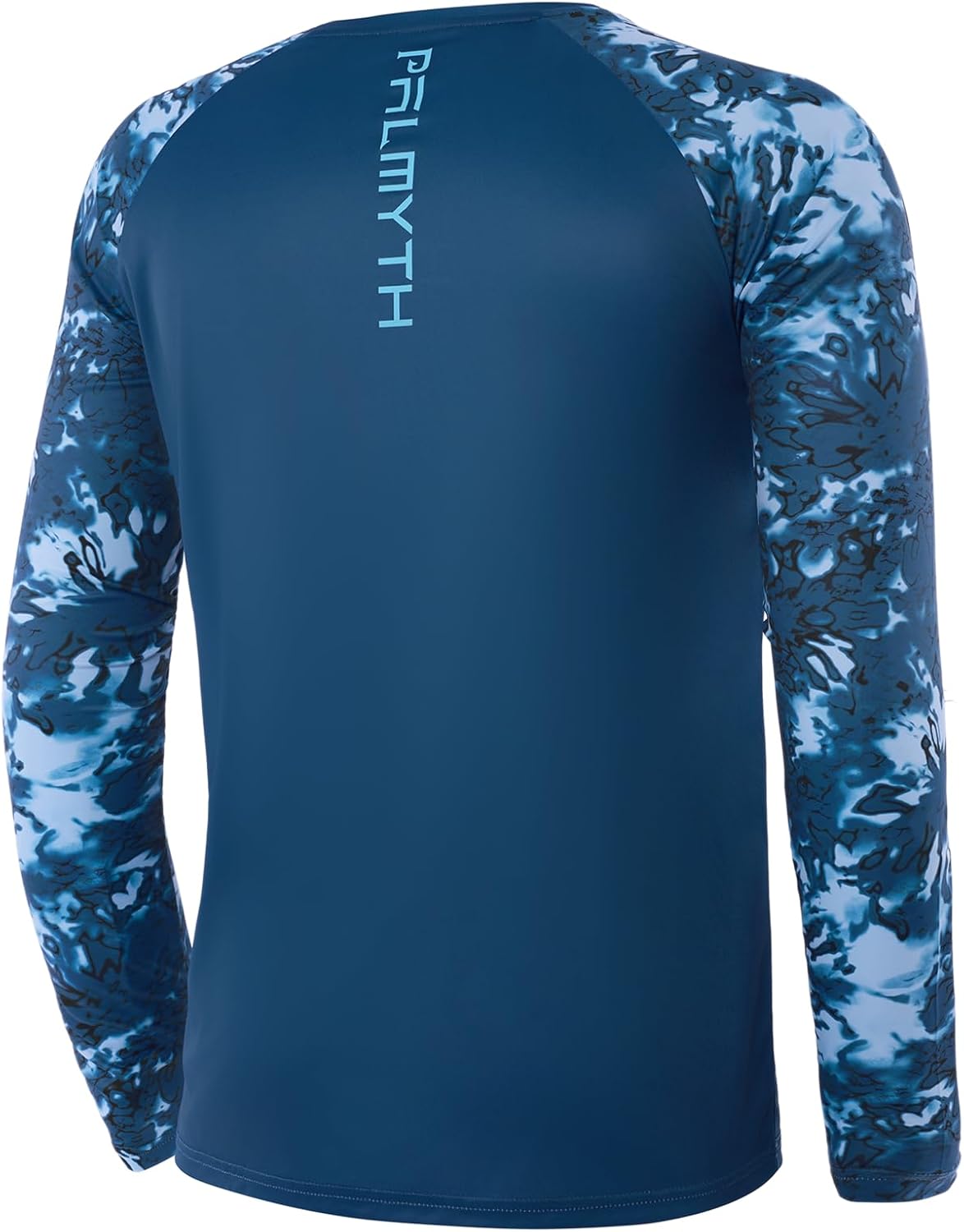 Palmyth Mens Fishing Shirt Long Sleeve UPF 50+ Sun Protection Quick Dry