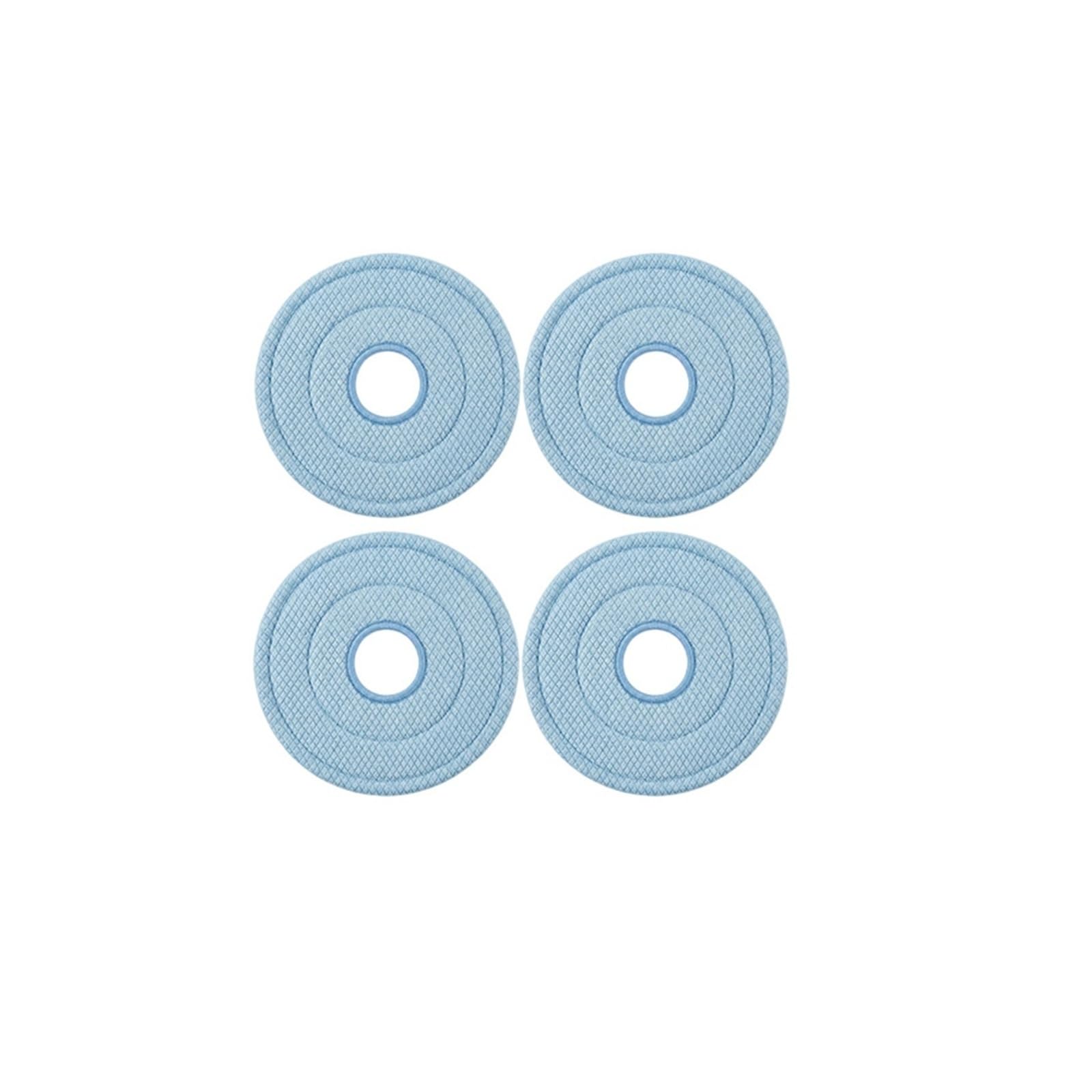 VIXWDRUTY Fish Scale Microfiber Mop Cloth，Compatible For Xiaomi，B101CN X10+S10+，Compatible For Dreame，S10 Pro L10S Ultra X10(4pcs c)