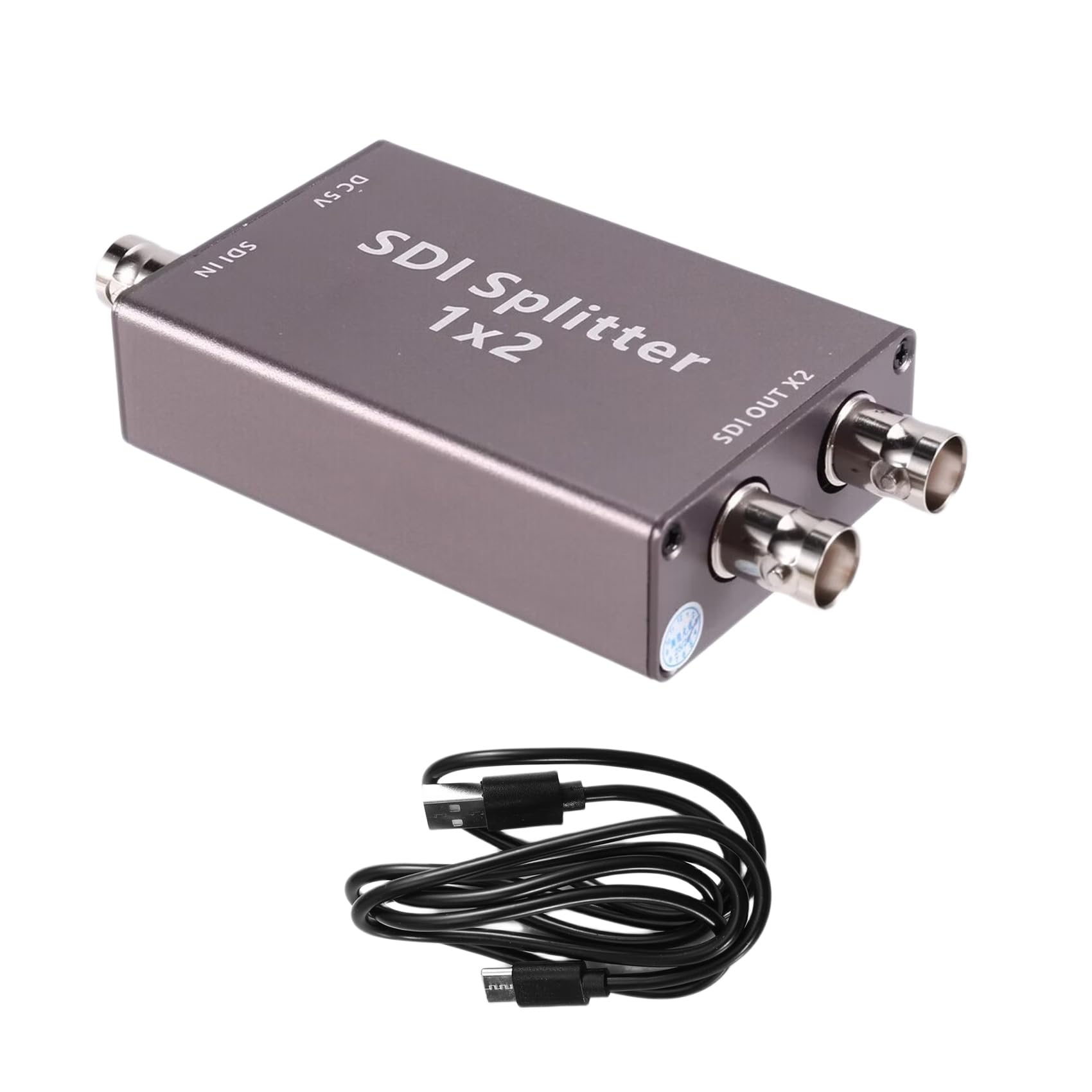 Divisor SDI 3G-SDI/HD-SDI 1x2 Salida SDI Full HD 1080P con Bucle