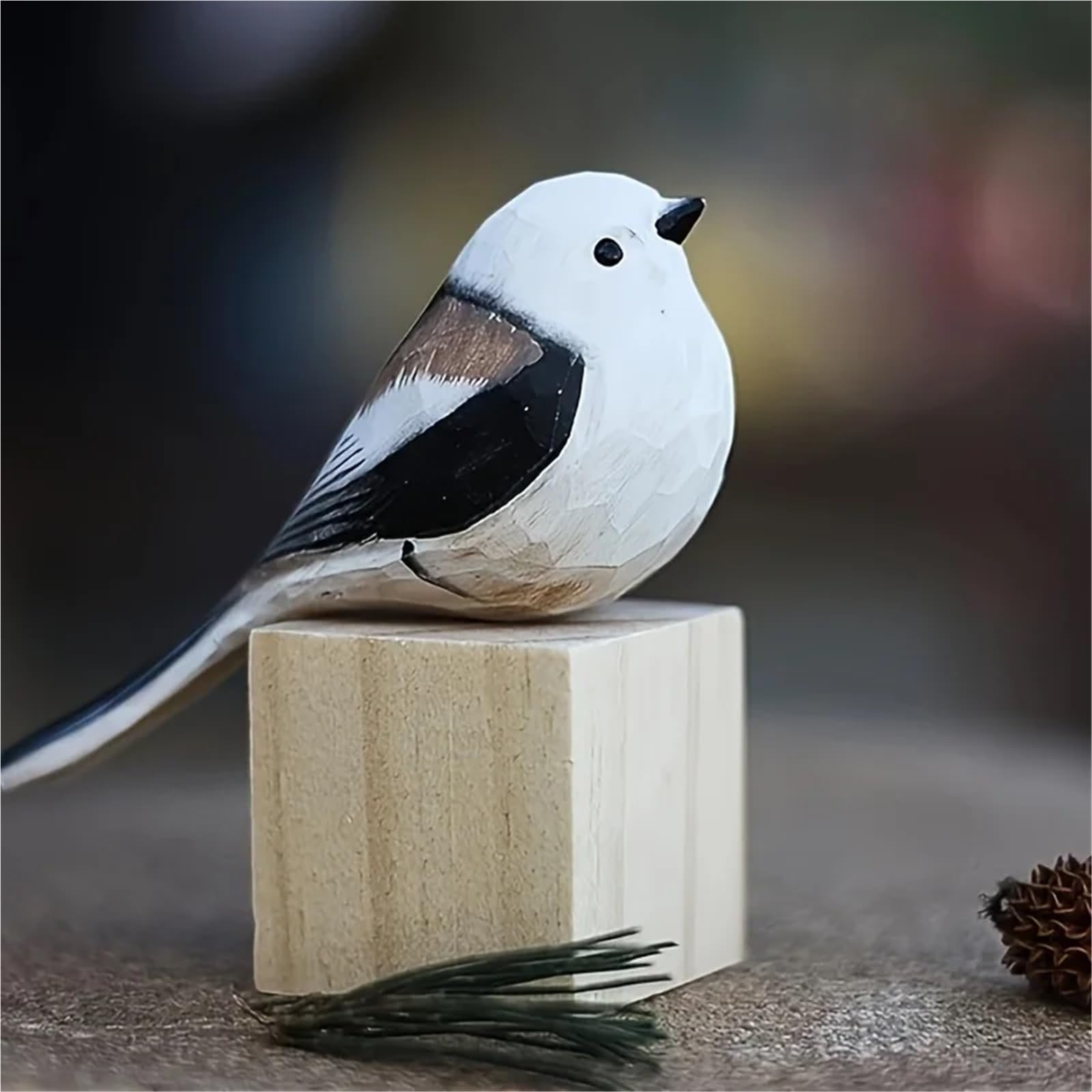 Klocki drewniane dla rzemiosła 8 szt. Niedokończone drewniane kostki DIY Craft Naturalne drewno sosnowe Uniwersalny wystrój 5 cm