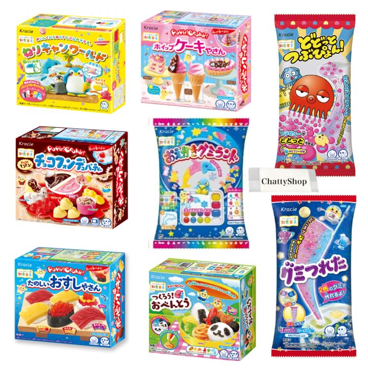 Amazon.co.jp: 【アソートセット】クラシエ 知育菓子 8種バラエティー  