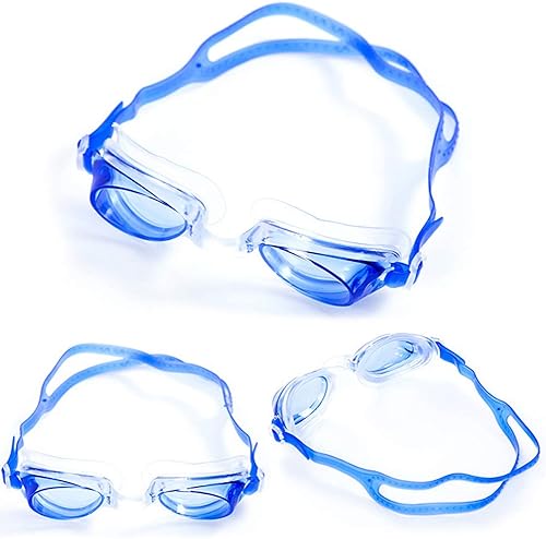 Miniatura 9 de Peicees 4 Pack Swim Goggles for Kids 6-14 with Earplugs and Case Clear Anti-Fog