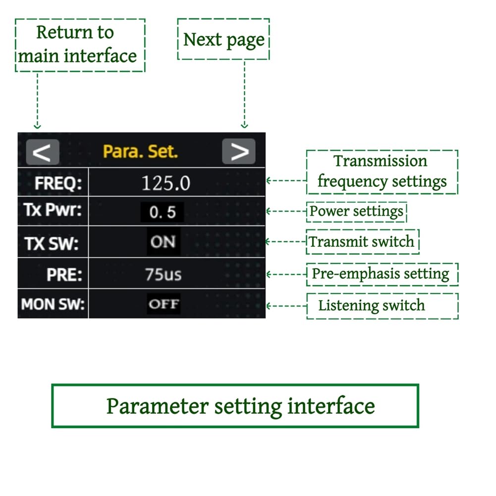 Trasmettitore FM FM125 27MHZ-125MHZ, Radio FM, Supporta USB, Scheda Audio per Computer, Lettore Musicale Bluetooth, Spina UE