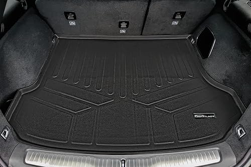 Miniatura 2 de SMARTLINER Forro de carga negro para todo tipo de clima, detrás de la segunda fila, compatible con Jeep Grand Cherokee 4XE 2022-2023