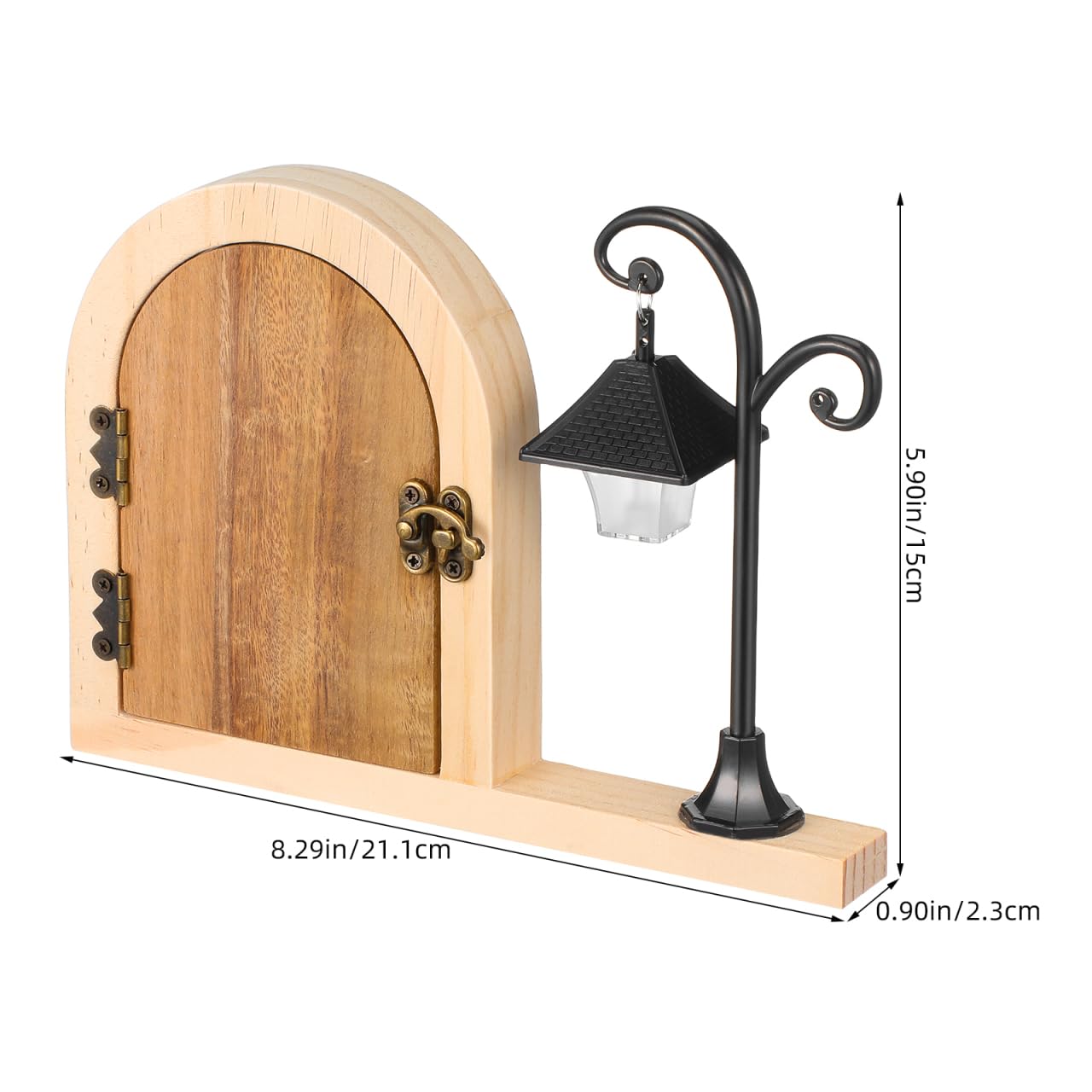 Toddmomy Cache-prise de porte en bois avec veilleuse lumineuse, protection adhésive pour interrupteur et animaux domestiques, plaque de sécurité décorative pour chambre à coucher et salle de jeux