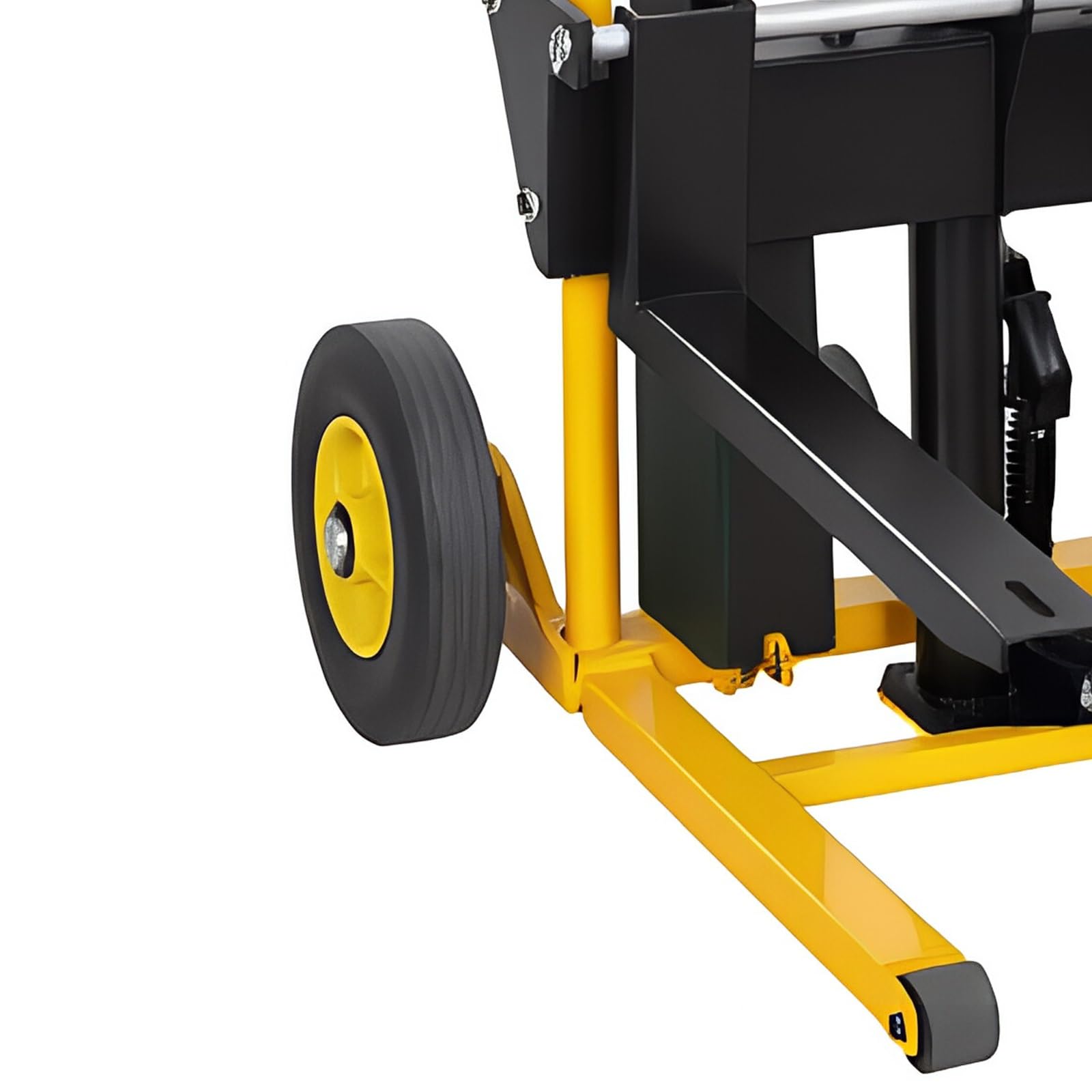 Transpallet Manuale Carrello elevatore a forche Pieghevole for Pallet Idraulico con impilatore Manuale da 200 kg for Caricamento in Magazzino