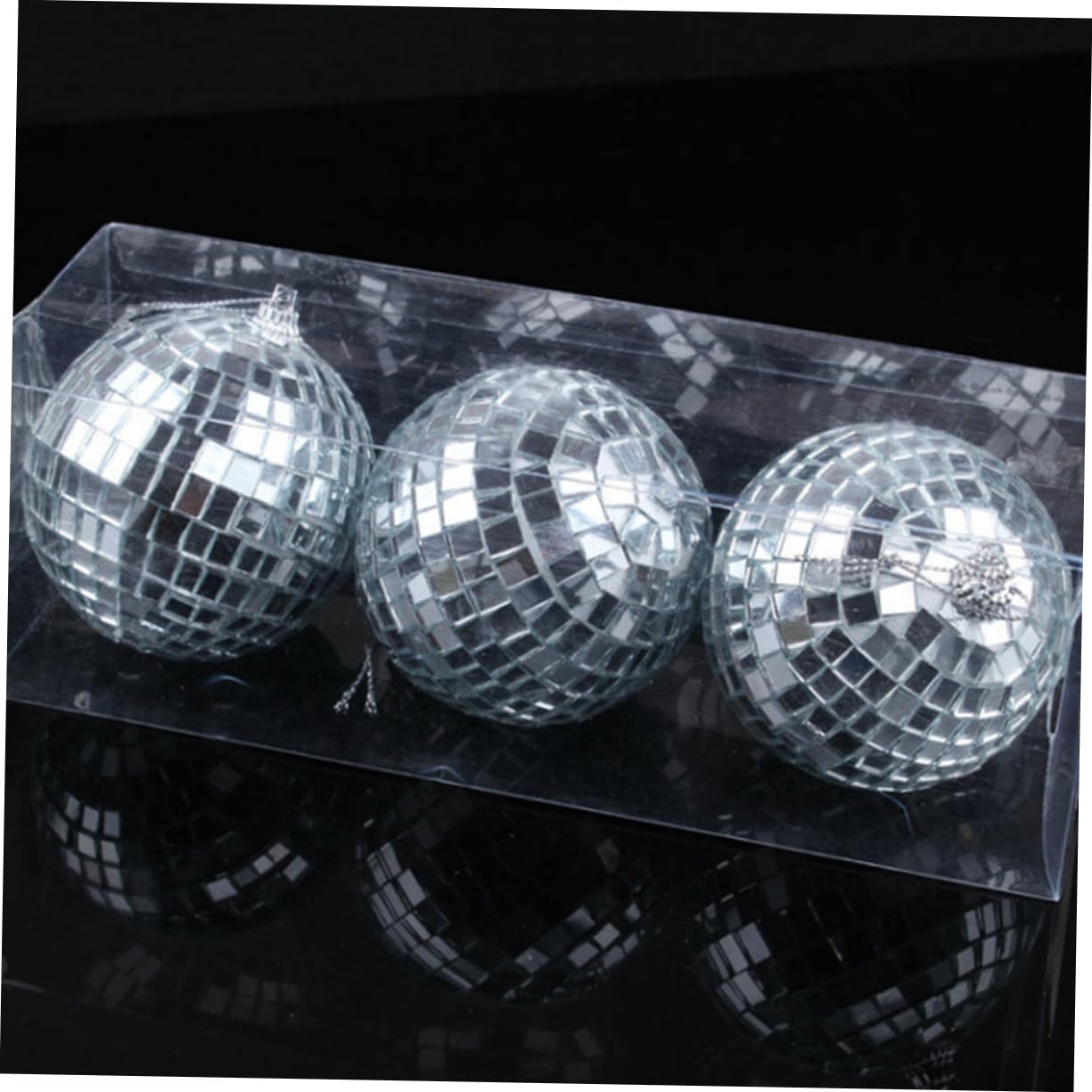 1pieza Bola De Disco Espejada Para Decoración De Para Bodas Cumpleaños Efecto Celebraciones