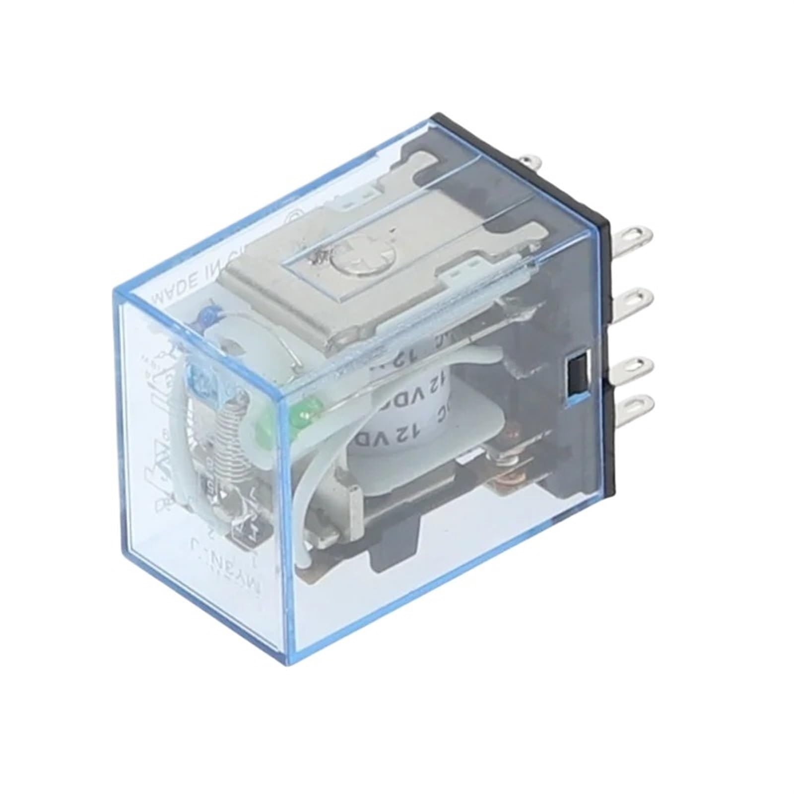 Relais MY3NJ HH53P à 11 broches, composant électromagnétique haute précision AC 12V