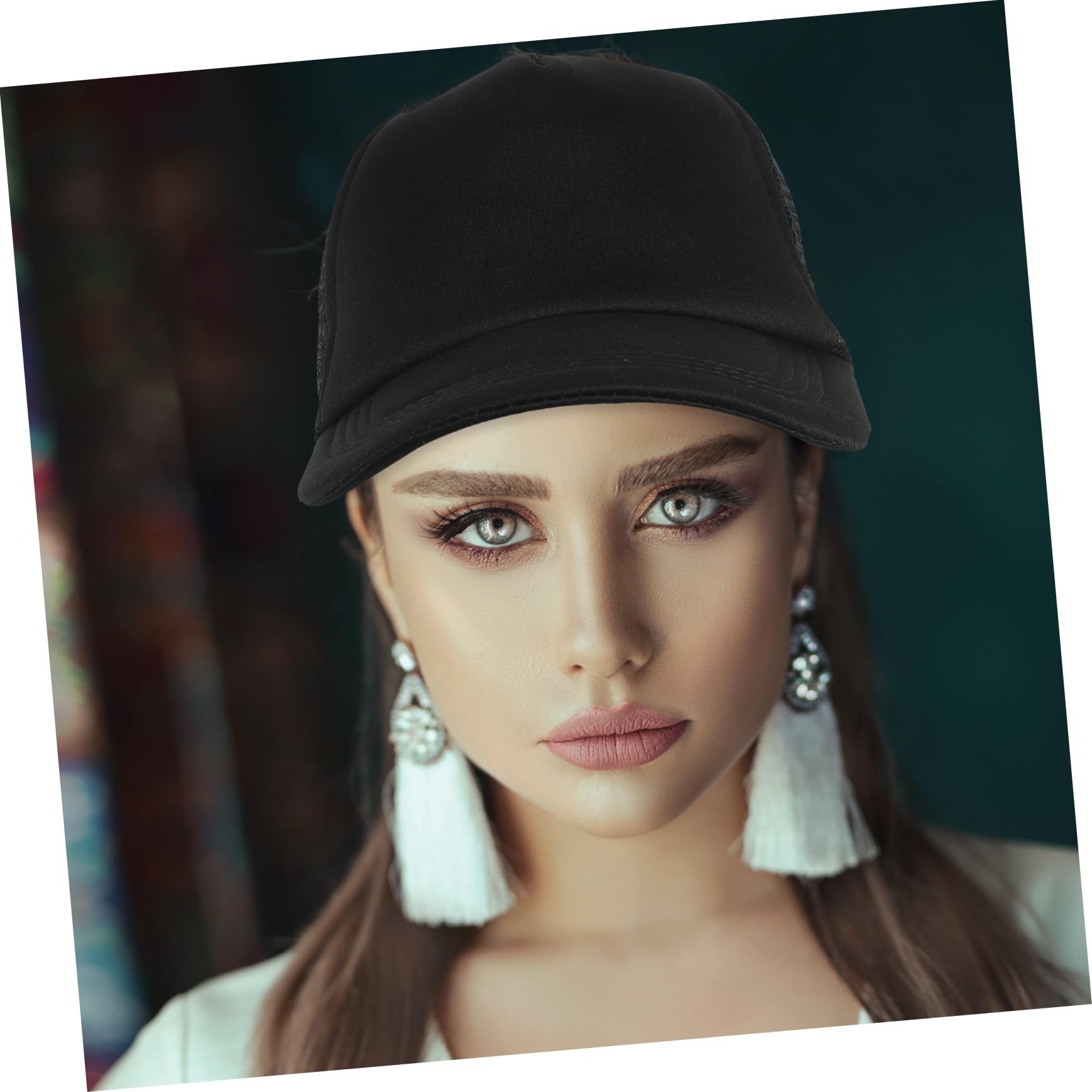 Cappello di Sublimazione Cappello da Baseball Fai da Te Cappelli di Sublimazione Cappellini da Baseball Fai da Te Berretti da Baseball Vuoti Cappelli Fai da Te PVC Black