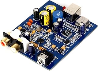 ZUHEGELA 1 PCS DLHiFi ES9018K2M SA9023 USB HIFI DAC Decoder Board ES9018K2M SA9023 USB DAC Decoder Board External Sound Card Support 24Bit 92K for Amplifier