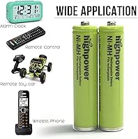 Vista 5 de Batería original Highpower N4DHYYY00008 para teléfono inalámbrico Panasonic BK-40AAABU