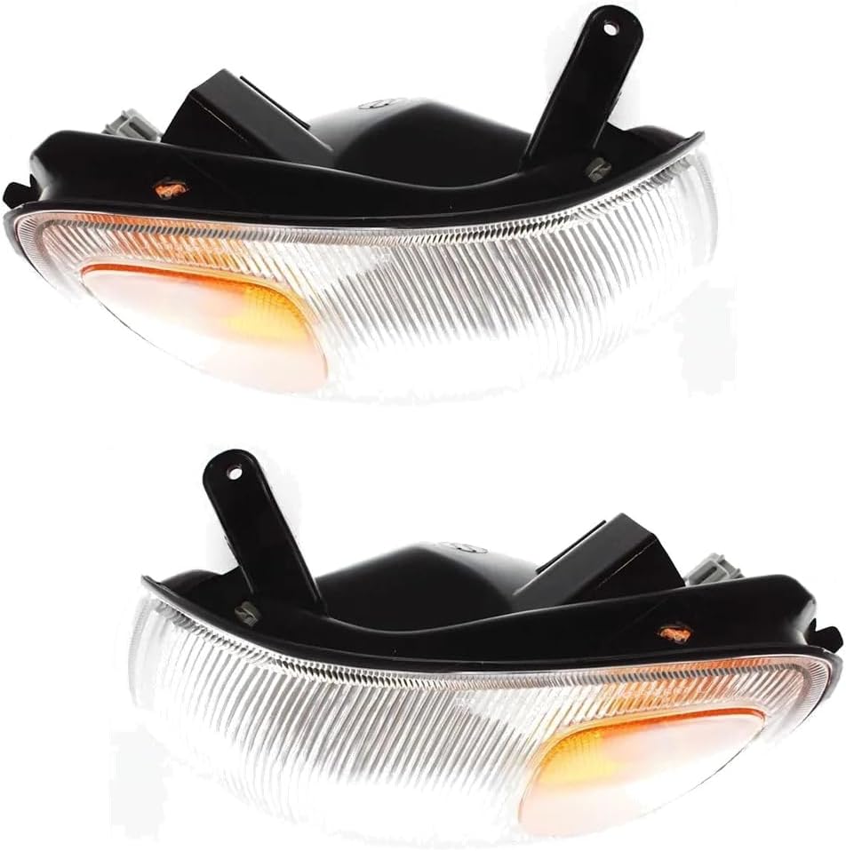 Rareelectrical New Pair Of Corner Light Compatible With Toyota Sienna Le 6 Cyl 3.0L Sienna Ce 6 Cyl 3.0L 1998-2000 By 8152008010 8151008010 To2530129 To2531129
