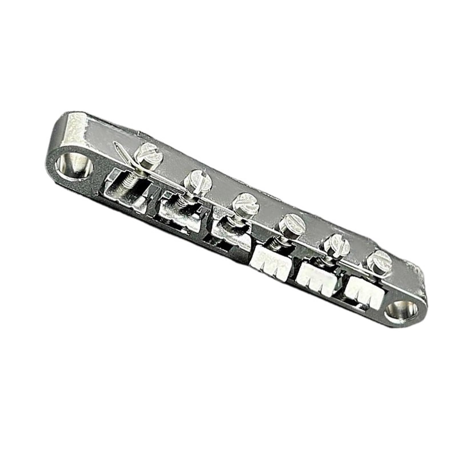 Un set di ponti a 12 corde per chitarre elettriche LP Cromati Ponte Chitarra Acustica Generico