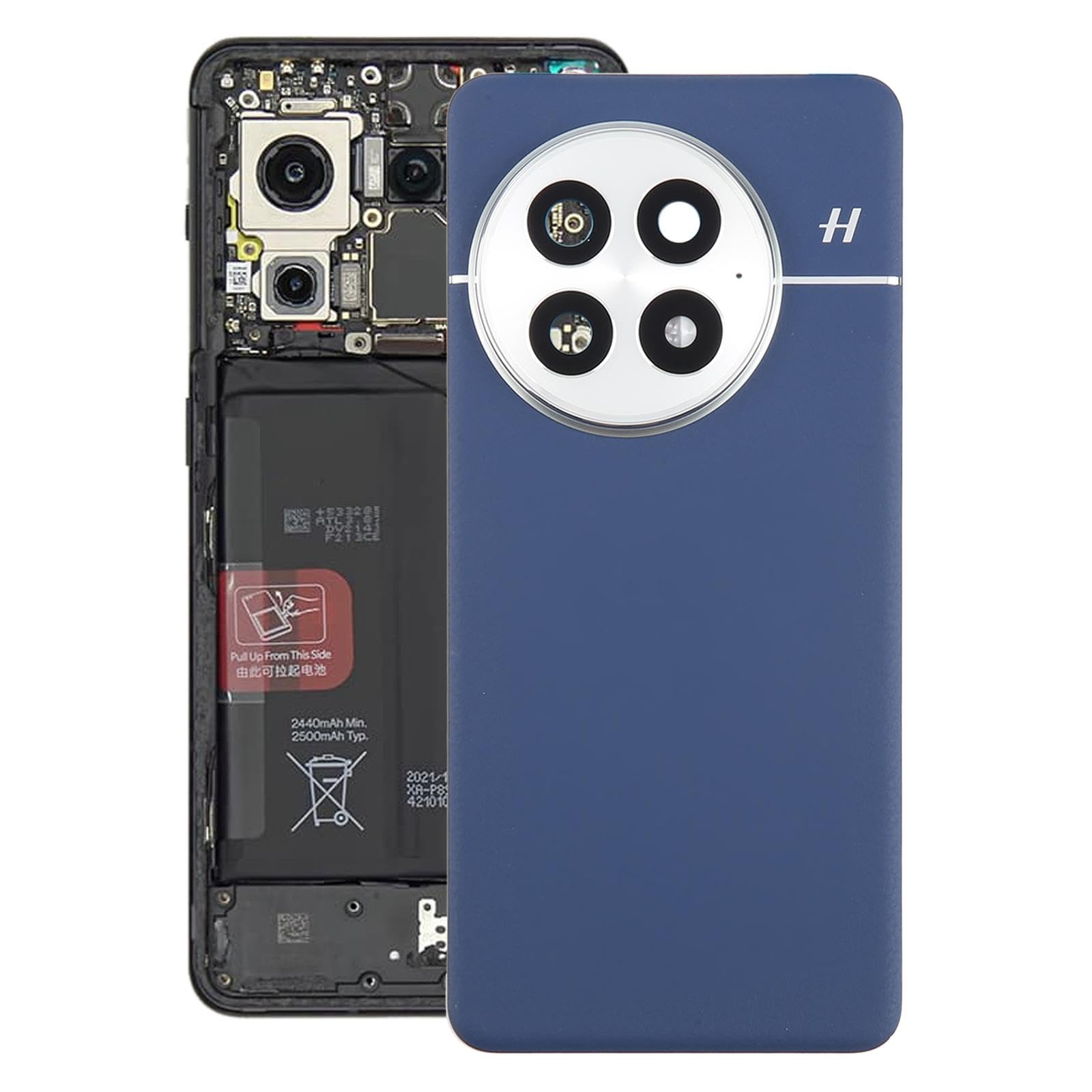 Funda trasera para OnePlus 13 Hiregolish con marco de cámara 8