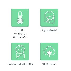 SwaddleMe by Ingenuity Original Swaddle, 100% Cotton, Improves Sleep & Calms Startle Reflex, 0-3 Months, 1.0 TOG, 2-Pack, Baby Swaddle Blanket - Space & Clouds