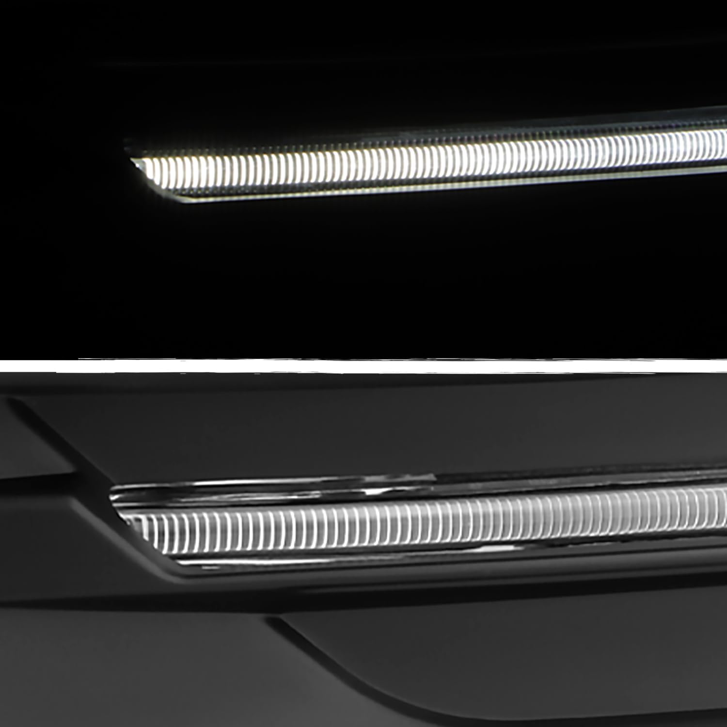 AKKON - Fits 2013-2019 Ford Taurus LED DRL Bumper Driving Fog Lights Pair Left+Right w/Wire Harness Bracket Screws
