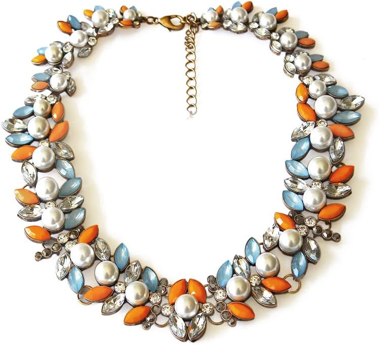 Uwant New Design Jewelry Colorful Stones Fashion Necklace - Dressing Collar
