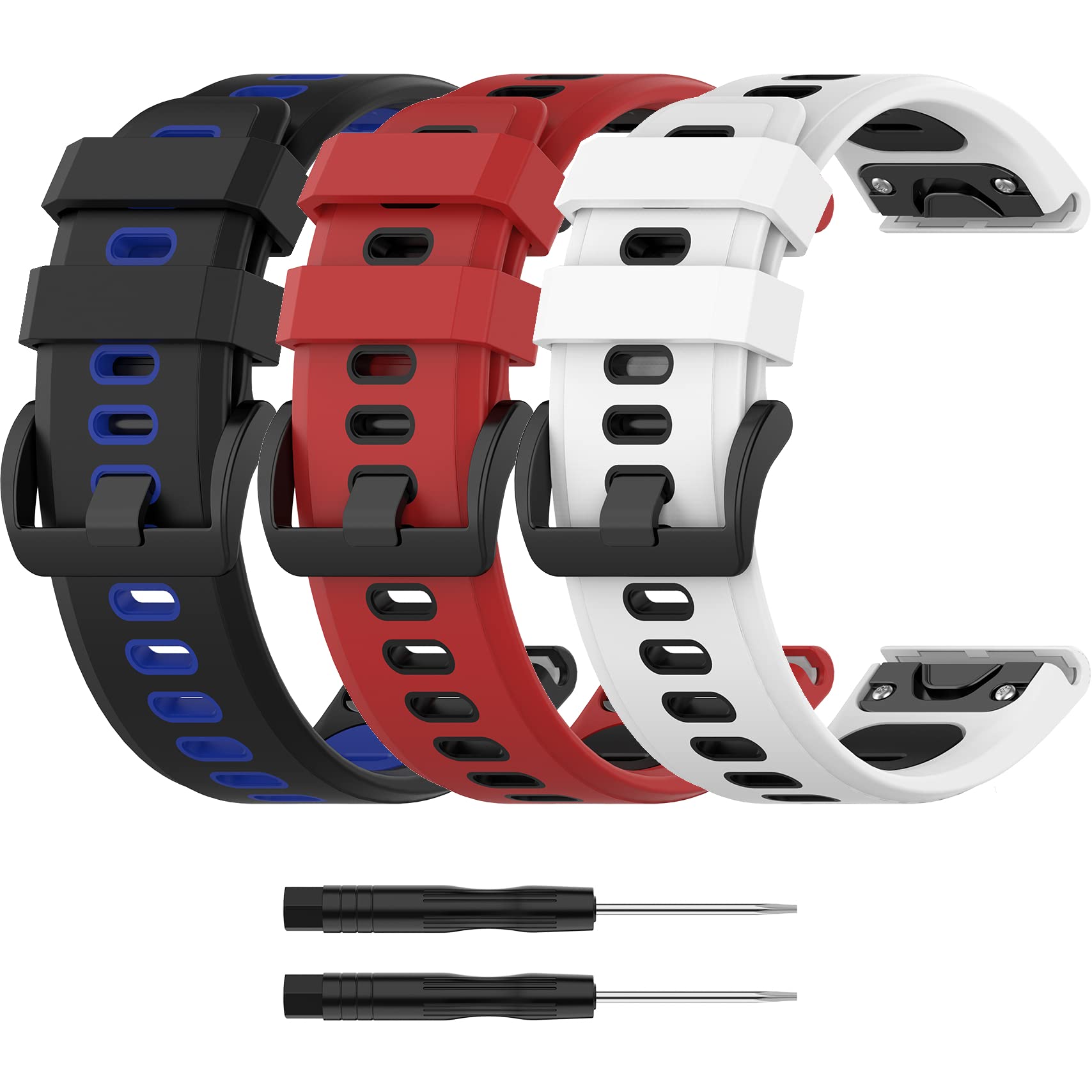 Chofit Compatible with Garmin Approach S70 42MM 47MM Watch Band,Soft Silicone Wristband Replacement Quitck Fit Sport Strap-picture-28