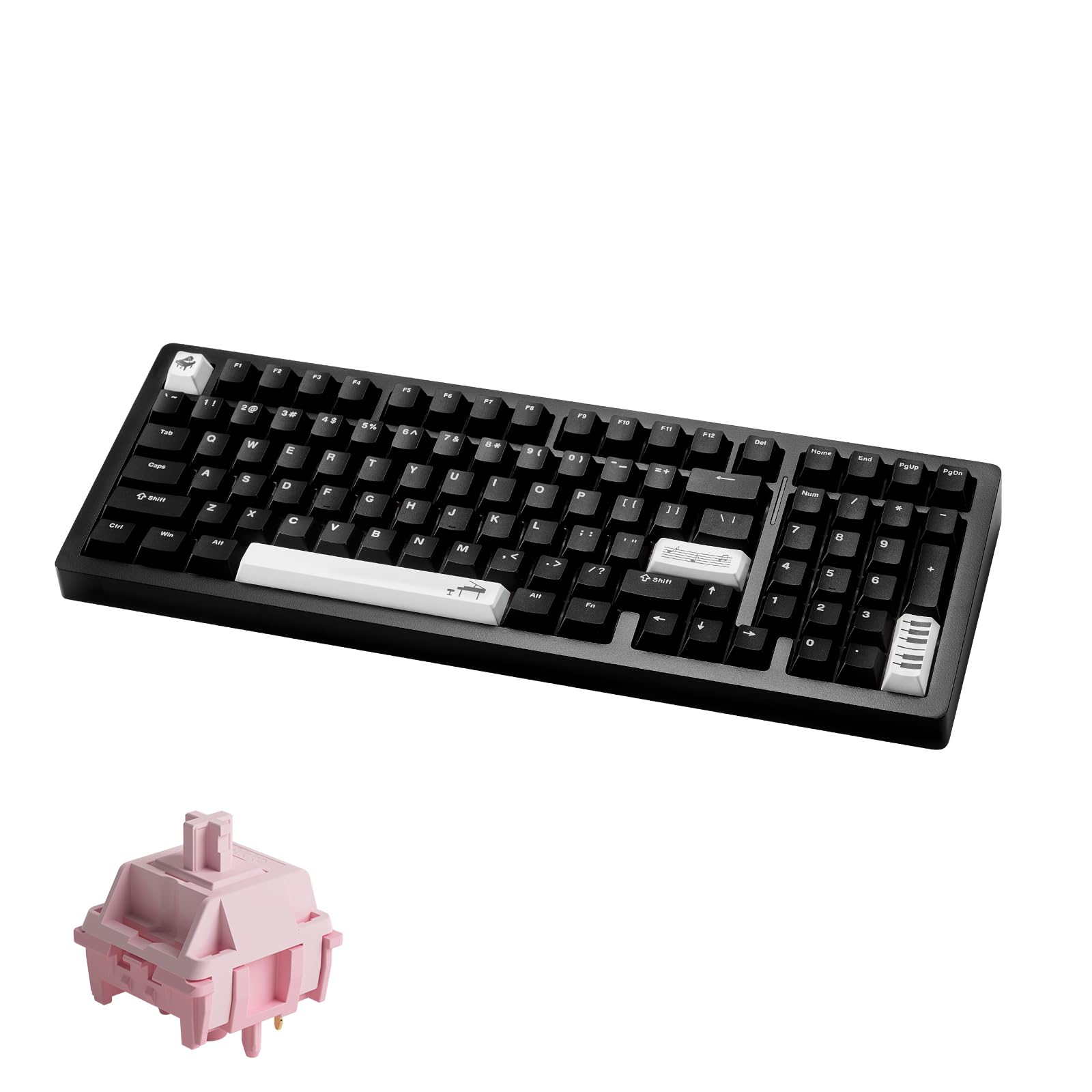Amazon.com: MONSGEEK M2 V5 VIA Aluminum Mechanical Keyboard Quick