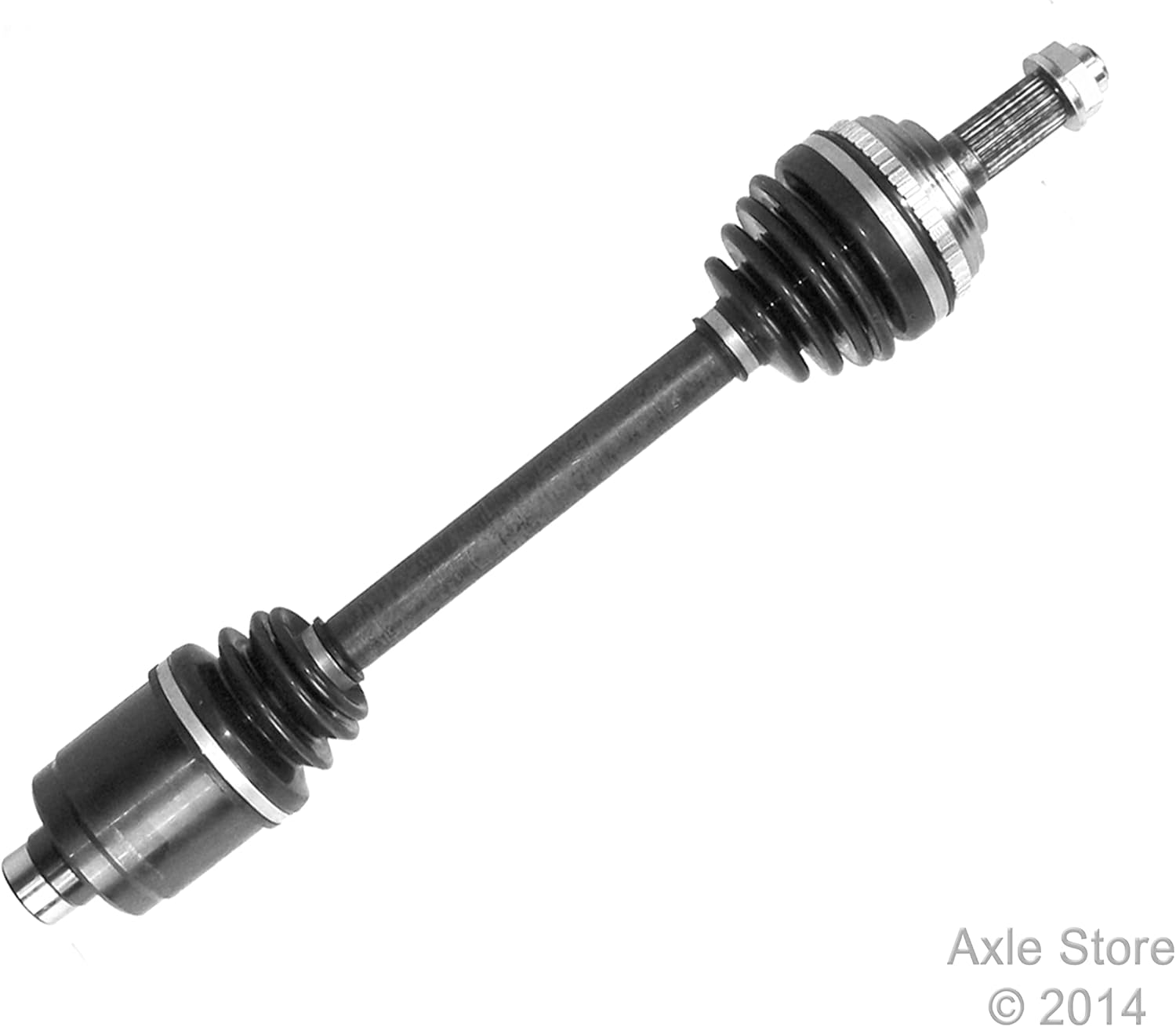 2 New DTA Front CV Axles Compatible With 1998-2001 Honda CR-V With Manual Transmission Only - Front Left and Right Axle Shafts - Image 3