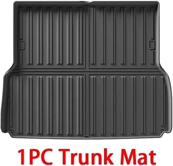 Car Boot Mat For Lexus For GX550 For GX550h 2024 2025 (5 Seats) & For Toyota For Prado LC250 250 J250 24-25 TPE Floor Mats & Cargo Liner &Backrest Mat Cargo Liner(1PC Trunk Mat)