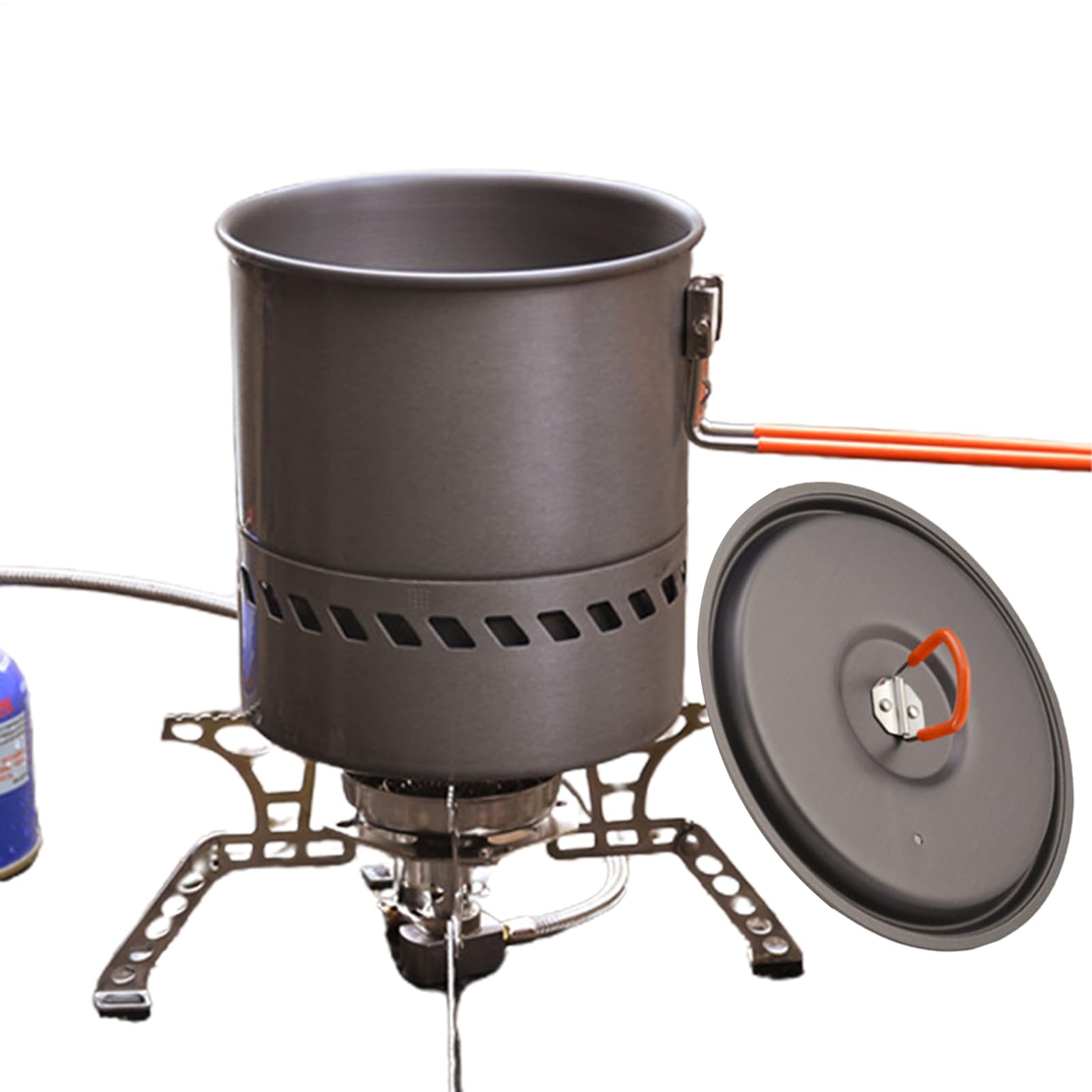Fornello da Campeggio Stufa Portatile da Escursionismo da 1,5L
