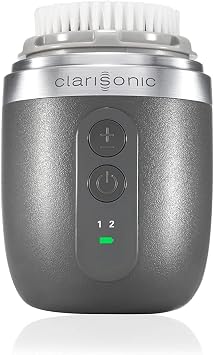 Clarisonic Alpha FIT Mens Face Brush Sonic Facial Cleansing Device, Grey