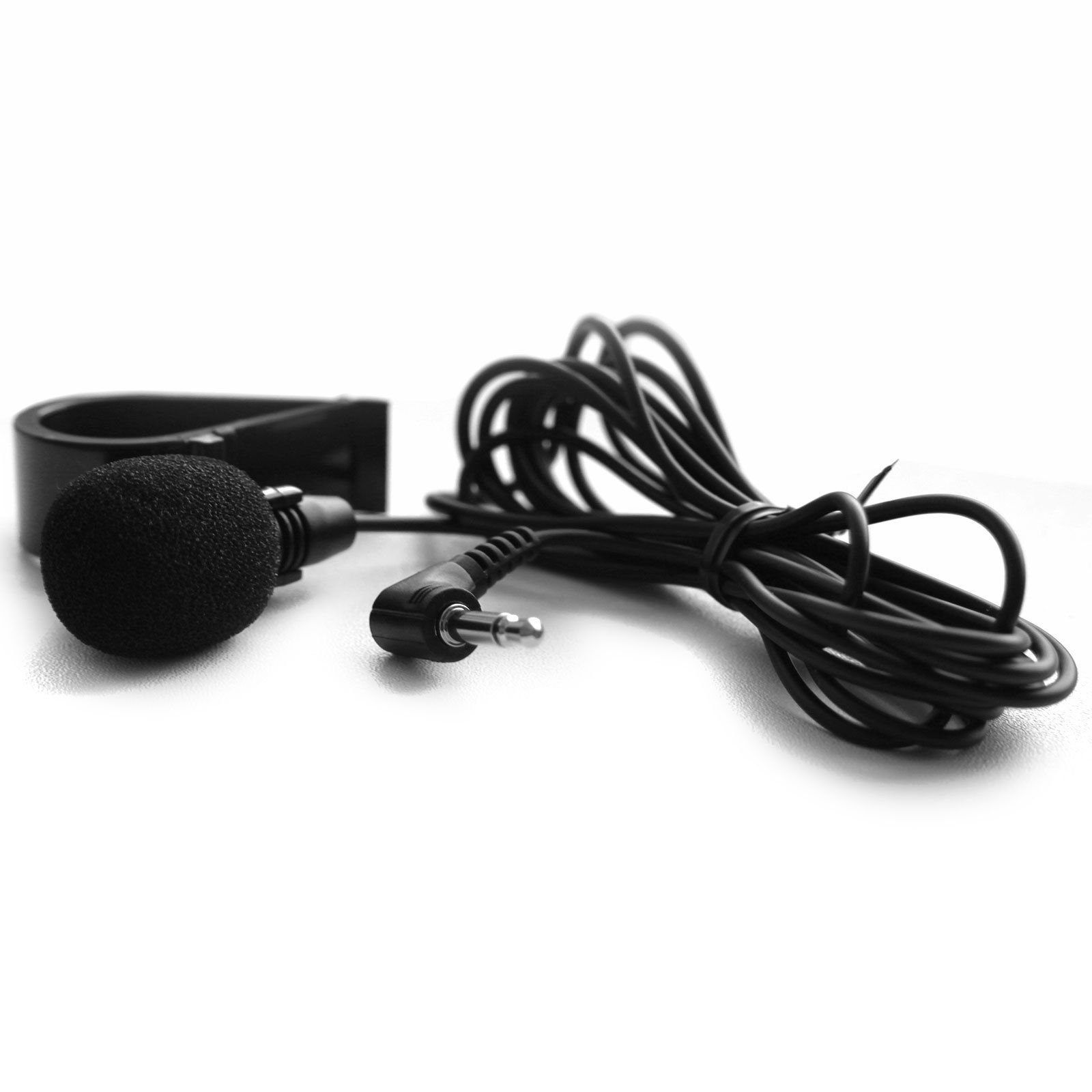 Tie Clip Microphone with 3.5 Mini Jack Plug for Handsfree in Dash Bluetooth Kenwood Alpine JVC