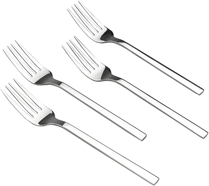 12-Piece Stainless Steel Dessert Forks Set