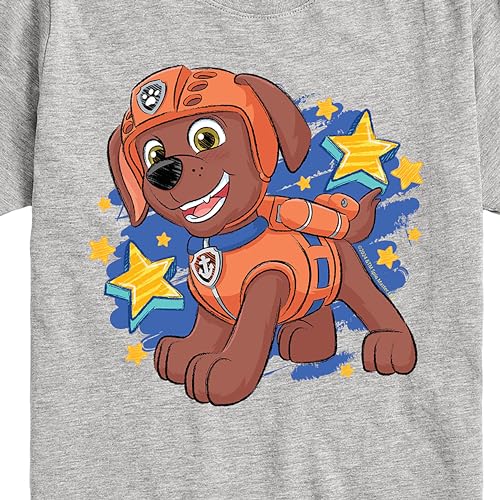 HYBRID APPAREL - Paw Patrol - Zuma Sketch - Toddler & Youth Short Sleeve Graphic T-Shirt2