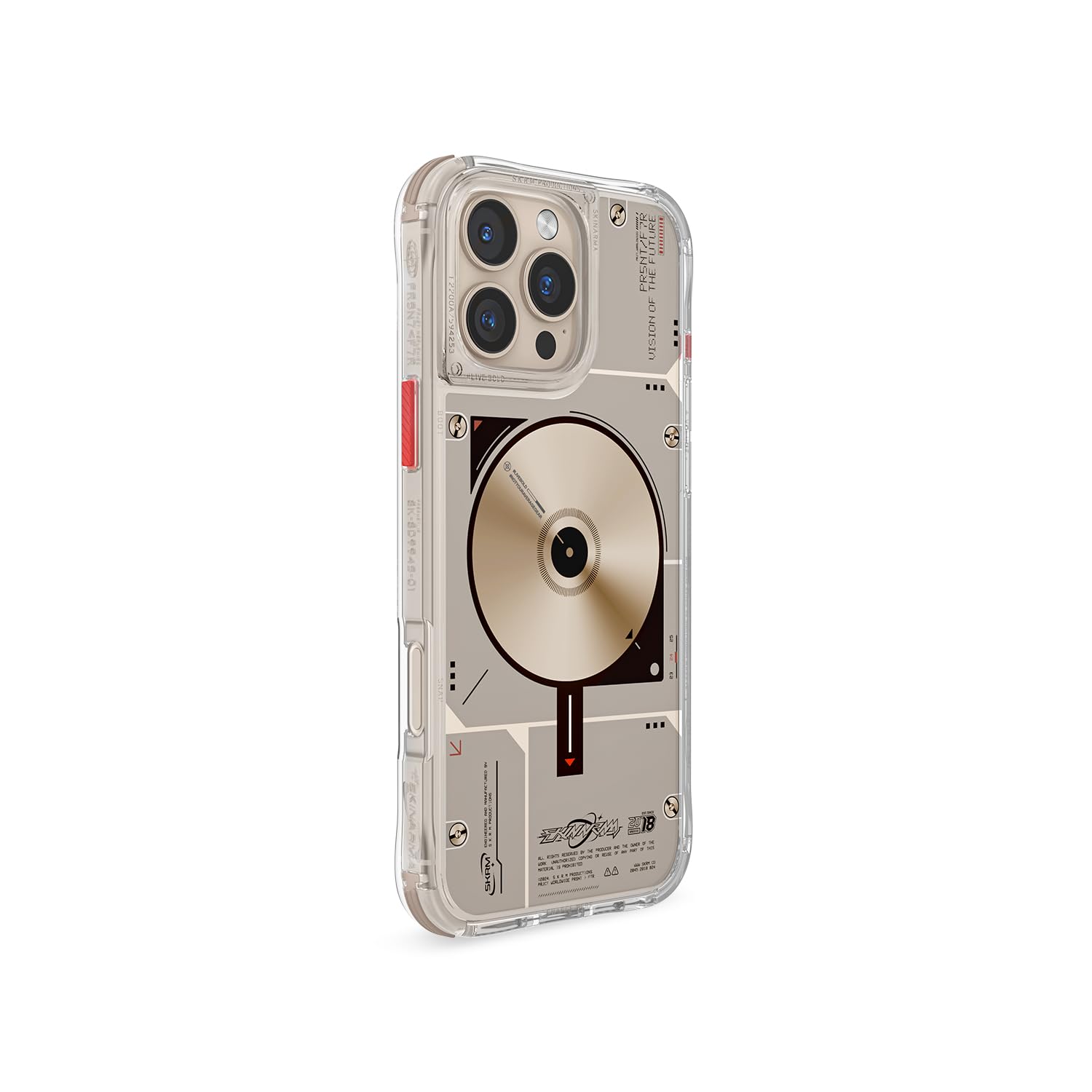 SKINARMA CASE FOR IPHONE 16 PRO MAX NOVA (MAG CHARGE) CHAMPAGNE