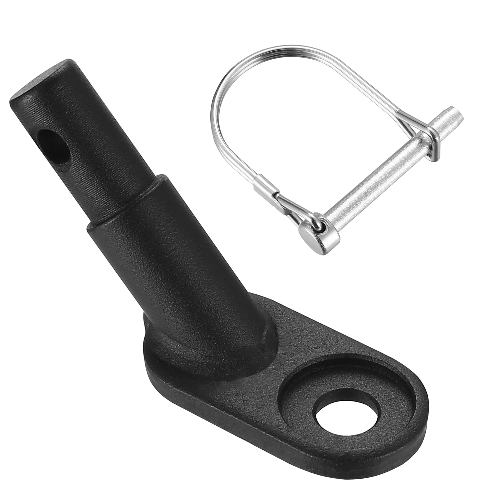 Fahrradanhänger Kupplung, Fahrrad Anhängerkupplung Fahrrad, Universal Hundeanhänger Fahrrad Anhängerkupplung Kupplung Fahrradanhänger Adapter Zubehör für Kinderwagen Fahrrad, mit Sicherungsstift (1)