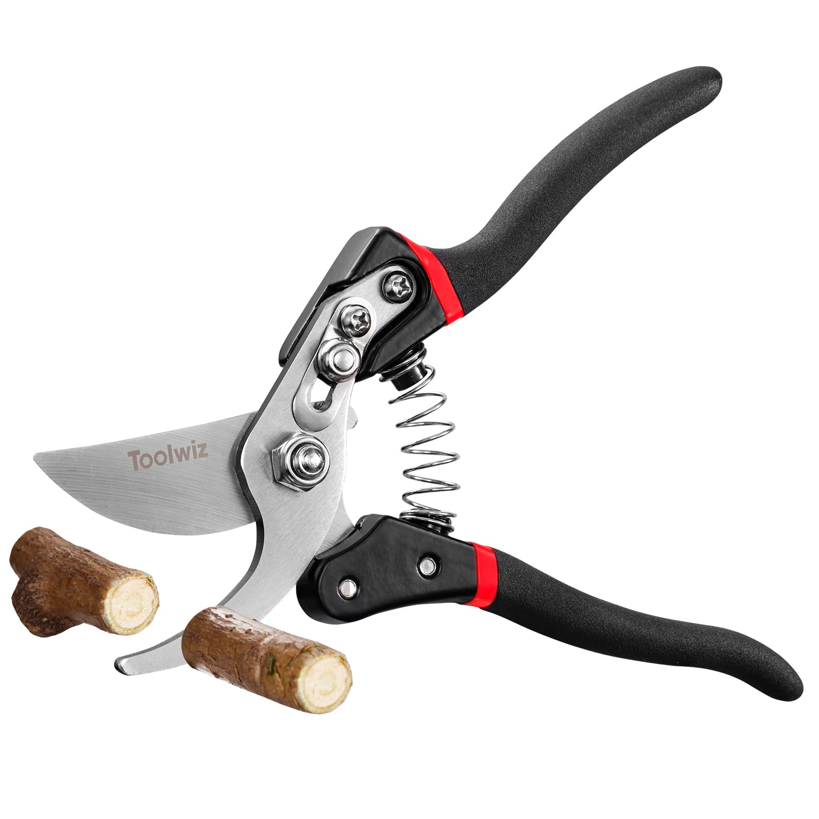 Amazon | Toolwiz 剪定ばさみ 215mm 切れ味3倍・日本SK5鋼製・耐久性5