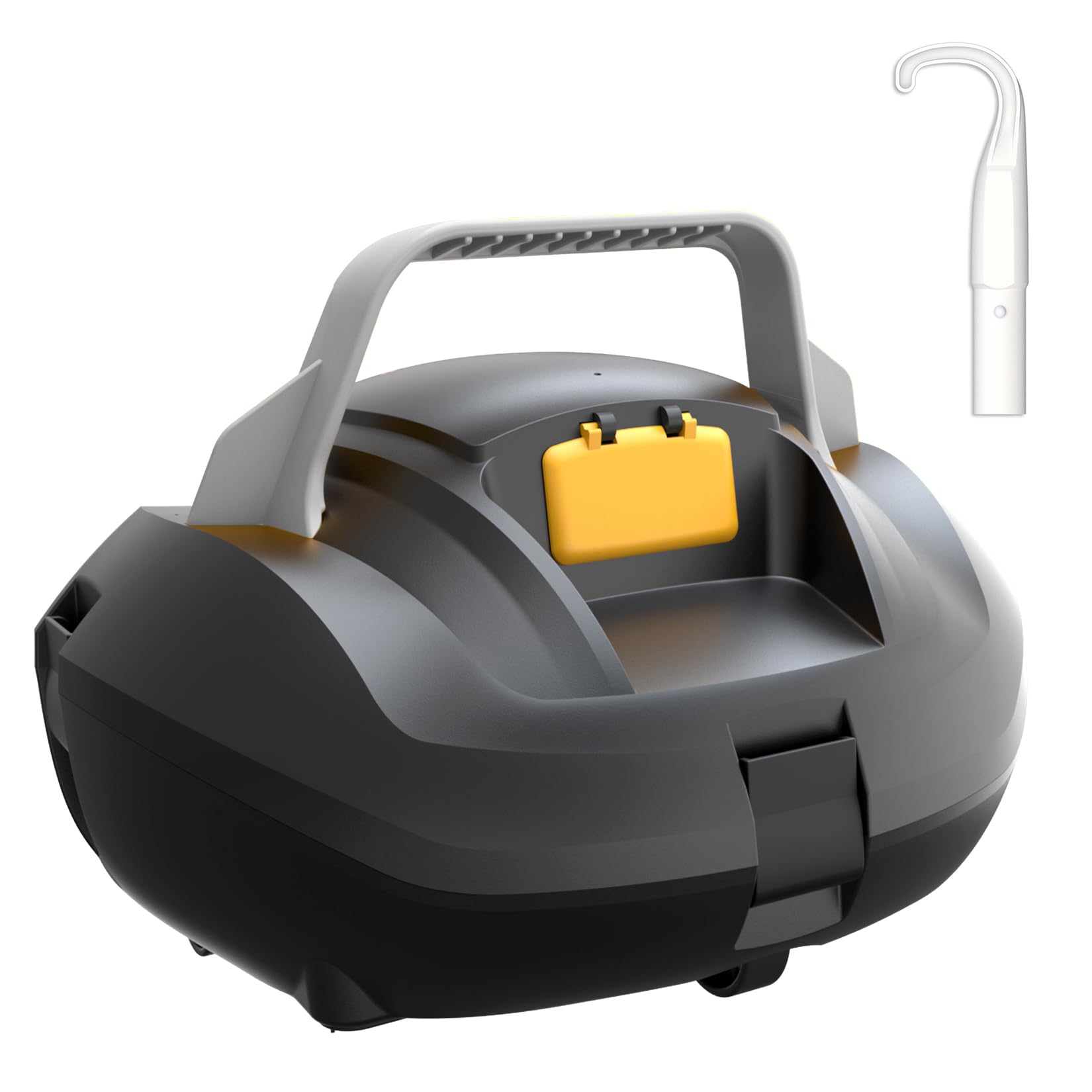 (2025 Upgrade) CoasTeering Cordless Robotic Pool Cleaner with Hook and 120Mins Runtime, Automatic Pool Vacuum for Above Ground Pool up to 850 Sq.ft, with Powerful Suction and Auto-Parking