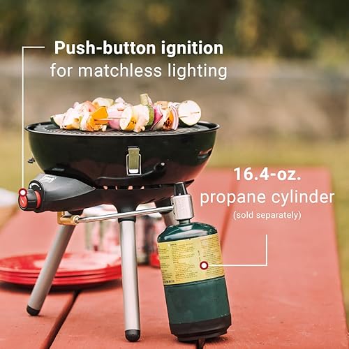 Miniatura 4 de Coleman 4-in-1 Portable Propane Grill with 4 Cooking Attachments, GrillStoveGriddleWok with 7000 BTUs of Power for Grilling, Tailgating, Camping,