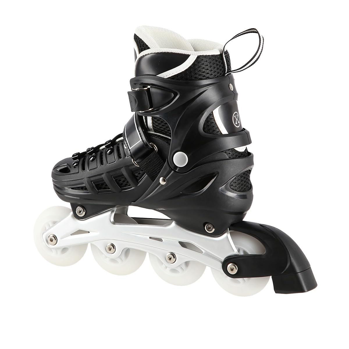 Pattini in linea a LED 4 in 1, pattini a rotelle, con misura regolabile, 31-42, pattini in linea ABEC7, per bambini e adulti, per il tempo libero