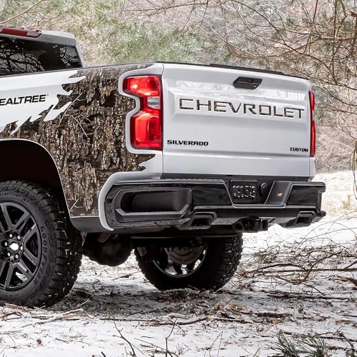 Image of 1Pc 2019-2023 Custom Letter Logo Tailgate Emblem 3D Badge Nameplate (Gloss Black)