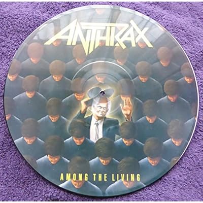 AMONG THE LIVING LP (VINYL ALBUM) UK ISLAND 1986