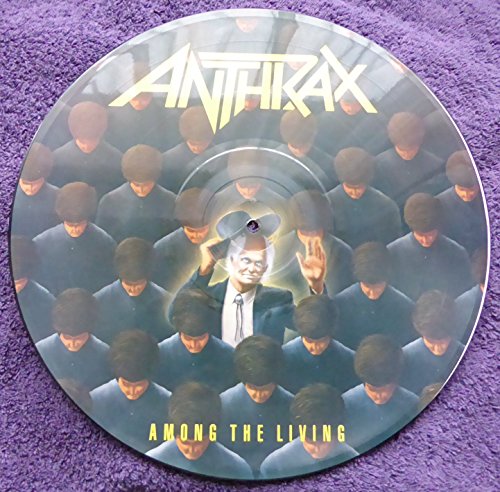 AMONG THE LIVING LP (VINYL ALBUM) UK ISLAND 1986