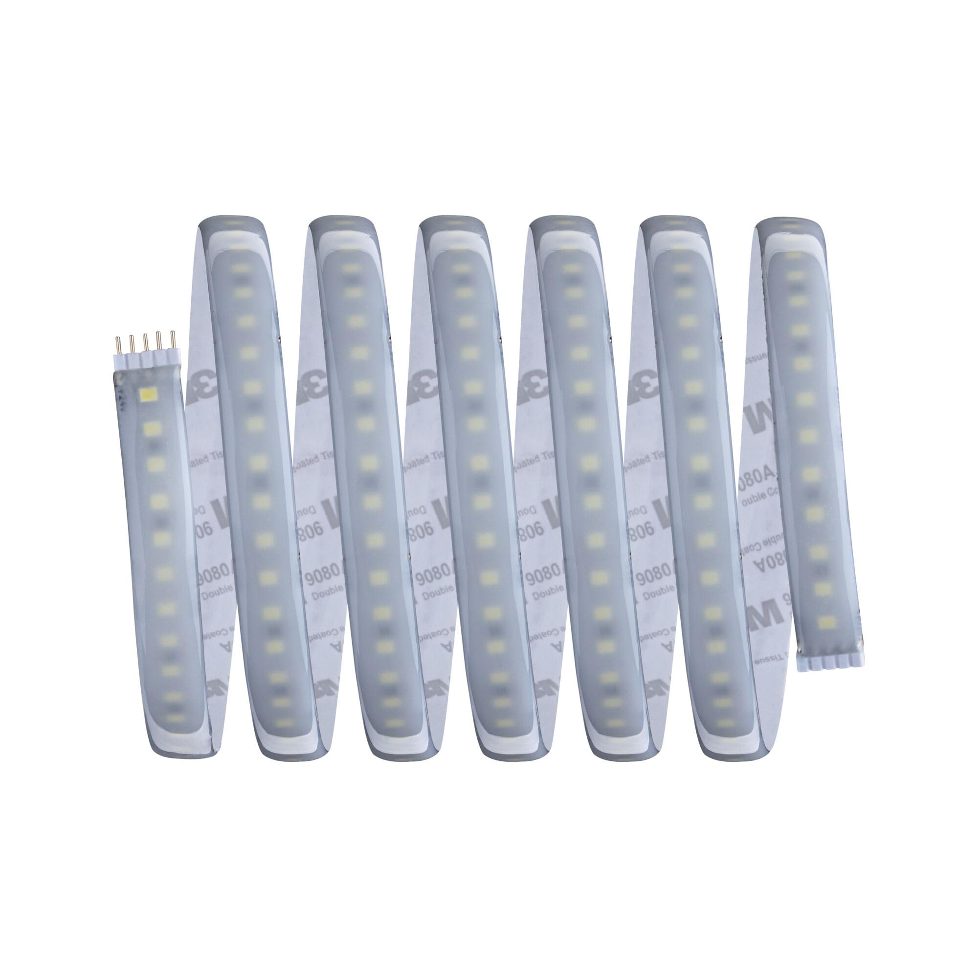 Paulmann 70553 Ruban LED MaxLED 1000 blanc lumière du jour 2,5 m 29 W 2 750 lm 6 500 K IP44 dimmable Ruban LED argent matière plastique
