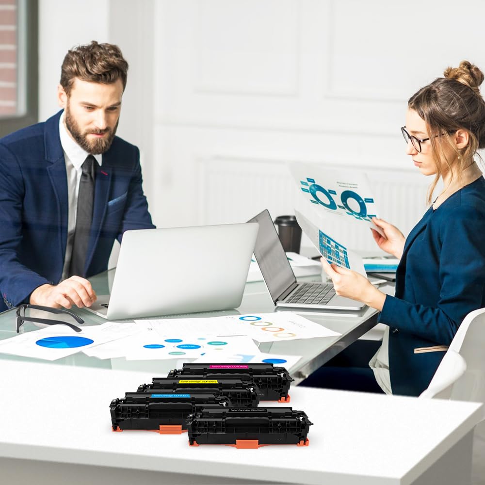 305X CE410X wkłady z tonerem kompatybilne z HP 305A 305X CE410X do HP Laserjet Pro 400 Color MFP M475DN M451NW M451DN HP Laserjet Pro 300 Color M351A M375NW
