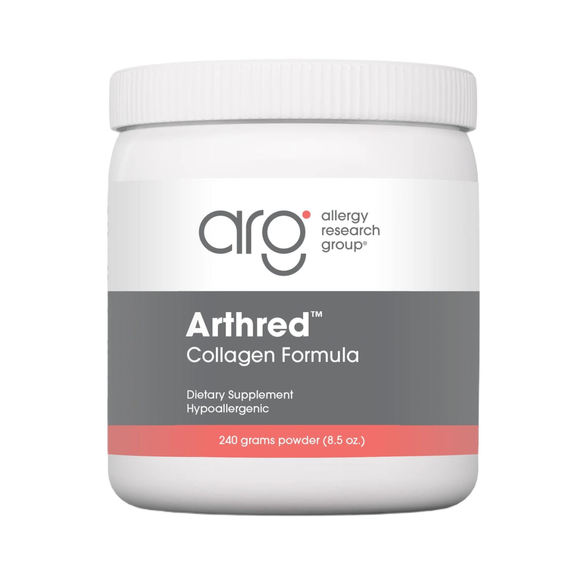 Nutricology Arthred Hydrolyzed Collagen Powder, 240 g