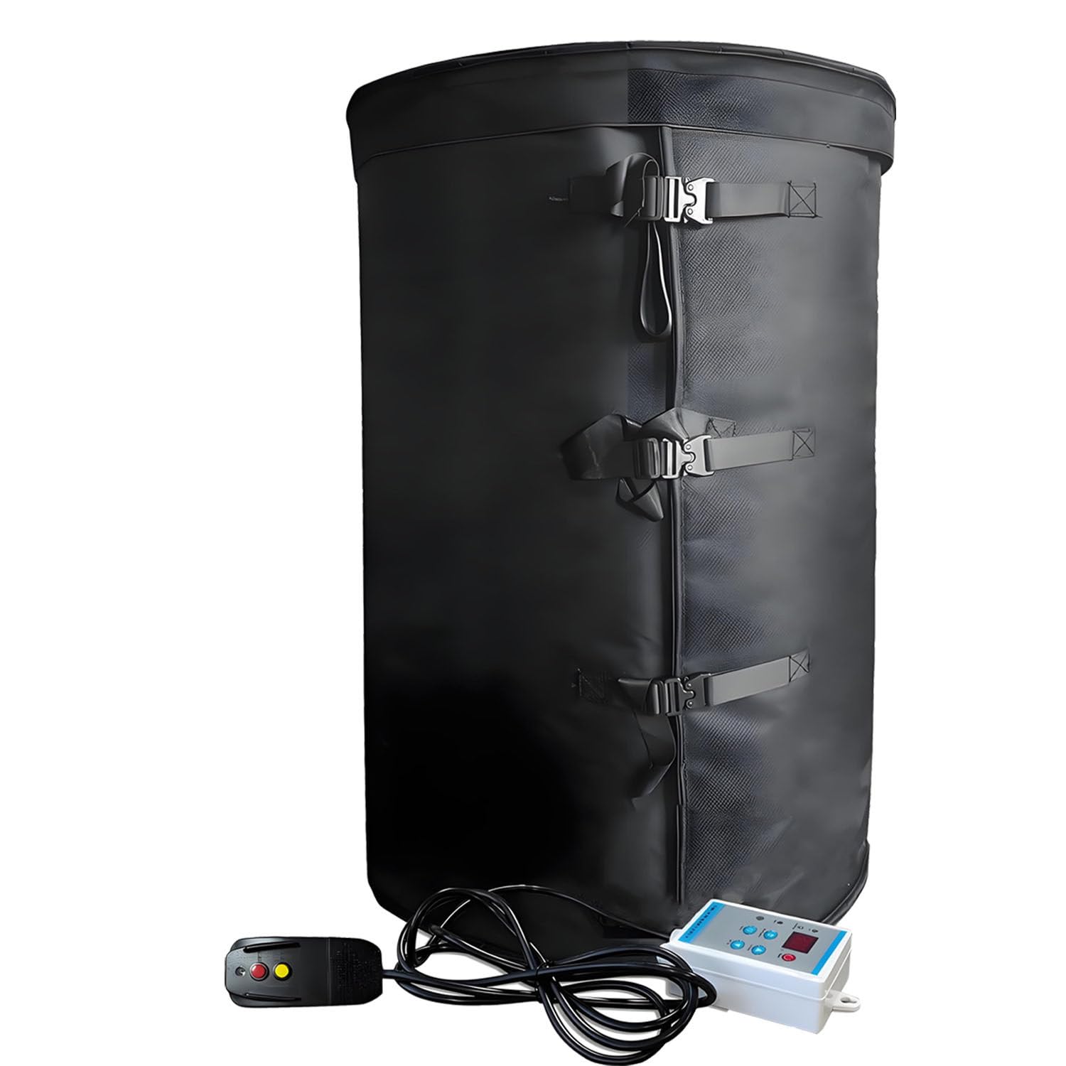 Koc grzewczy IBC o pojemności 55 galonów/275 galonów(Black,55gal/200L120°C)