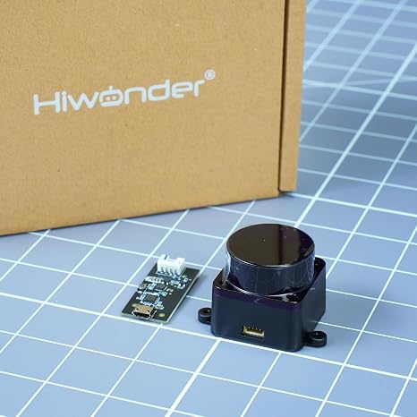 Hiwonder DTOF LD19 D500 Lidar Developer Kit 360 Omnidirectional Laser Scanner Support ROS1 ROS2 Raspberry Pi Jetson Nano(Upgrade Version)