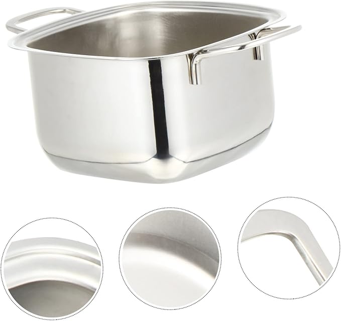 Olla Eléctrica Pequeña Multifuncional de Acero Inoxidable SOLUSTRE miniatura 4